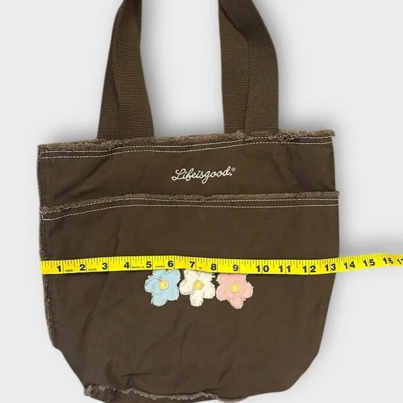 Y2K Life is Good Flower Tote - Picture 7 of 8